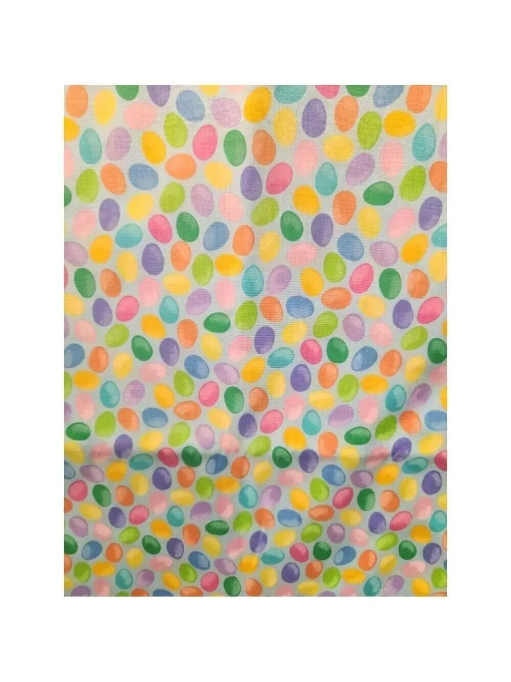 Easter Egg Fabric Pastel Cotton 3 Yards 45 Inch Wide Colorful Spring Quilting Se